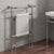 Reina Designer Victoria Mild Steel Towel Rail - Unbeatable Bathrooms