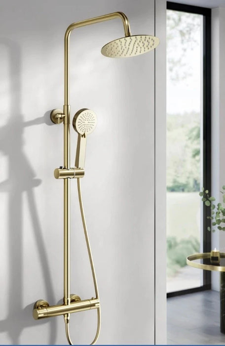 Niagara Equate Bliss Round Thermostatic Shower Set (Various) - Unbeatable Bathrooms