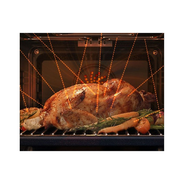 Samsung Bespoke Series 4 NQ5B4353FBK/U4 Combination Microwave Oven - Black Glass - Unbeatable Bathrooms