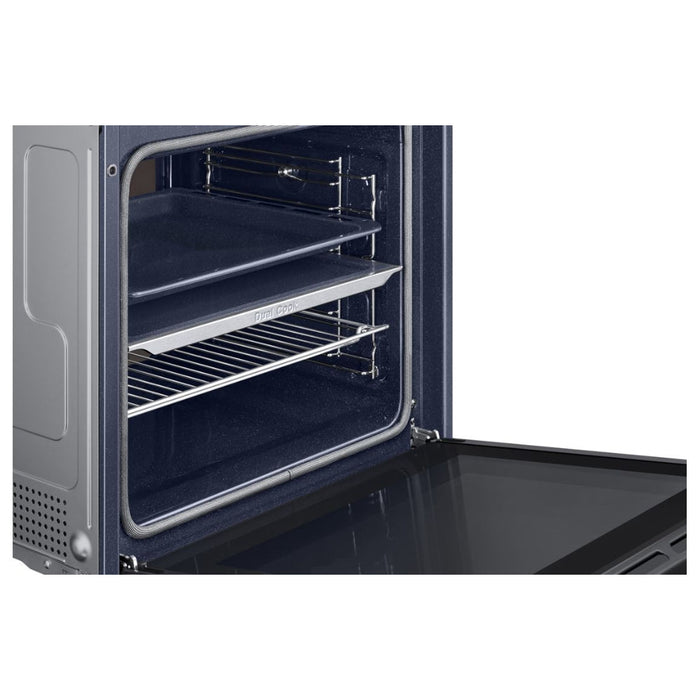 Samsung Bespoke Series 4 NV7B42205AK/U4 Oven with Dual Cook - Black Glass - Unbeatable Bathrooms
