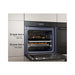 Samsung Bespoke Series 4 NV7B42503AK/U4 Oven with Dual Cook - Black Glass - Unbeatable Bathrooms