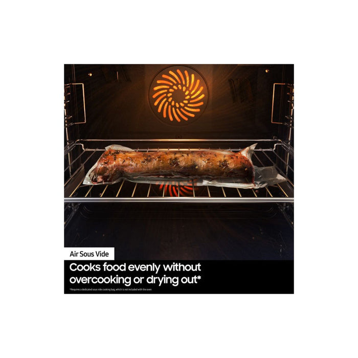 Samsung Bespoke Series 4 NV7B4355VAK/U4 Oven with Dual Cook Flex - Black Glass - Unbeatable Bathrooms