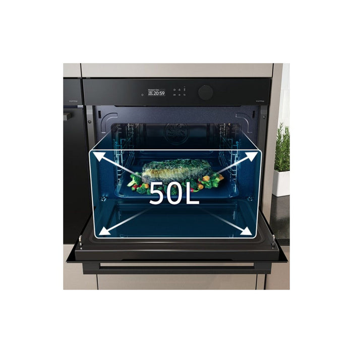 Samsung Bespoke Series 5 NQ5B5763DBK/U4 Compact Steam Combination Oven - Black Glass - Unbeatable Bathrooms