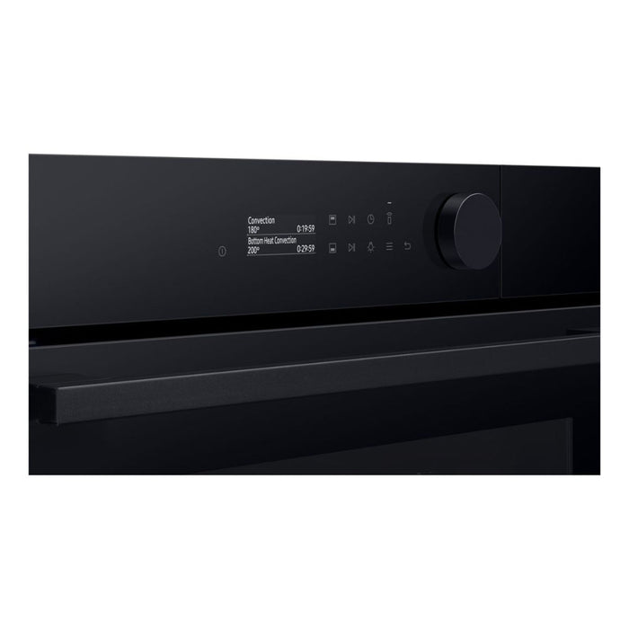 Samsung Bespoke Series 5 NV7B5675WAK/U4 Oven with Dual Cook - Black Glass - Unbeatable Bathrooms