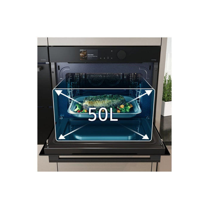 Samsung Bespoke Series 6 NQ5B6753CAK/U4 Combination Microwave Oven - Black Glass - Unbeatable Bathrooms