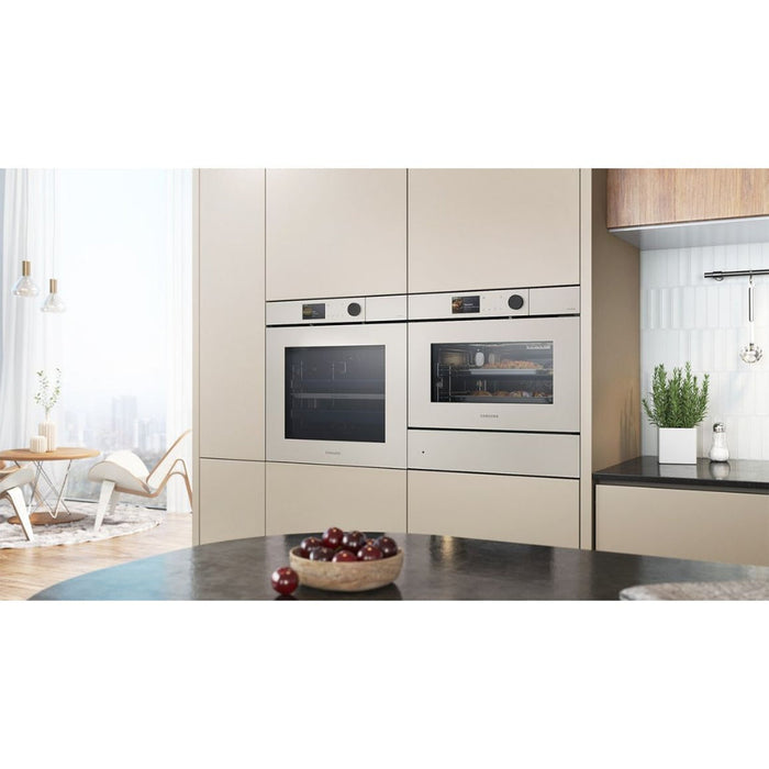 Samsung Bespoke Series 7 NQ5B7993AAA/U4 Compact Steam Combination Oven - Satin Beige - Unbeatable Bathrooms