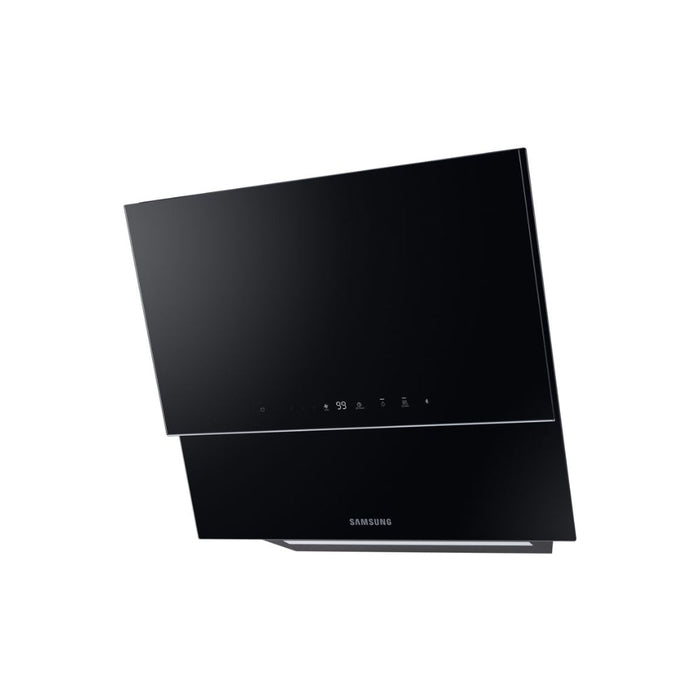 Samsung NK24C9804VB/UR Angled Chimney Hood - Black - Unbeatable Bathrooms