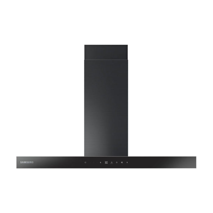 Samsung NK36C5703TM/UR Box Chimney Hood - Black Steel - Unbeatable Bathrooms