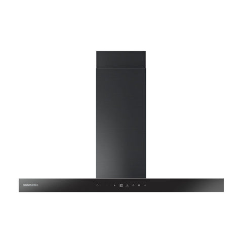 Samsung NK36C5703TM/UR Box Chimney Hood - Black Steel - Unbeatable Bathrooms