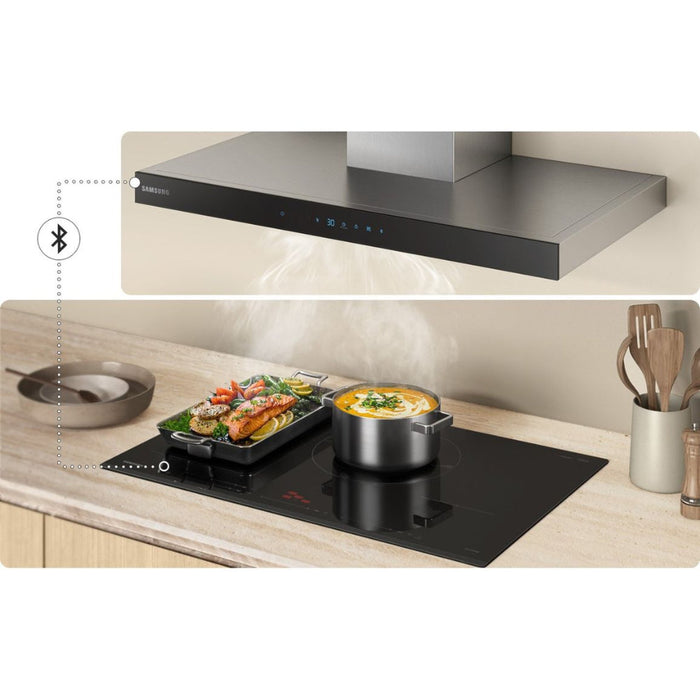 Samsung Series 5 NZ84C5047GK/U1 80cm Slim Induction Hob w/Flex Zone - Black - Unbeatable Bathrooms