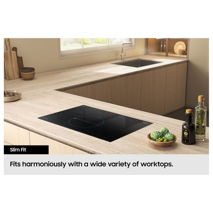 Samsung Series 5 NZ84C5047GK/U1 80cm Slim Induction Hob w/Flex Zone - Black - Unbeatable Bathrooms