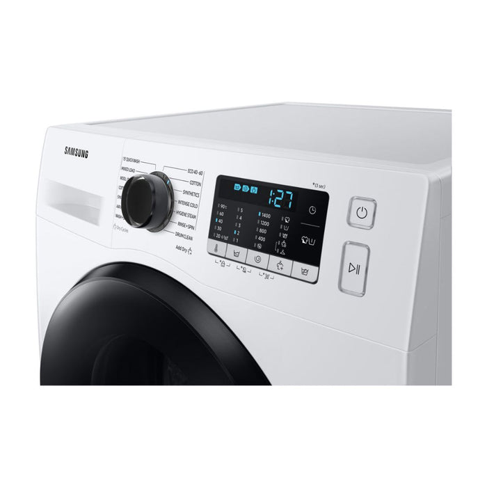 Samsung WD80T046BE/EU F/S 8/5kg 1400rpm ecobubble Washer Dryer - White - Unbeatable Bathrooms