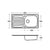 Armitage Shanks Sandringham Select Sink, Inset Stainless Steel Single Bowl Complete with 1-1/2inch Basket Strainer Waste - Unbeatable Bathrooms