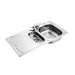 Armitage Shanks Sandringham Inset Stainless Steel Kitchen Sink Pack with Drainer and Sandringham Dual Control Mixer - Unbeatable Bathrooms