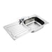 Armitage Shanks Sandringham Inset Stainless Steel Kitchen Sink Pack with Drainer and Sandringham Dual Control Mixer - Unbeatable Bathrooms