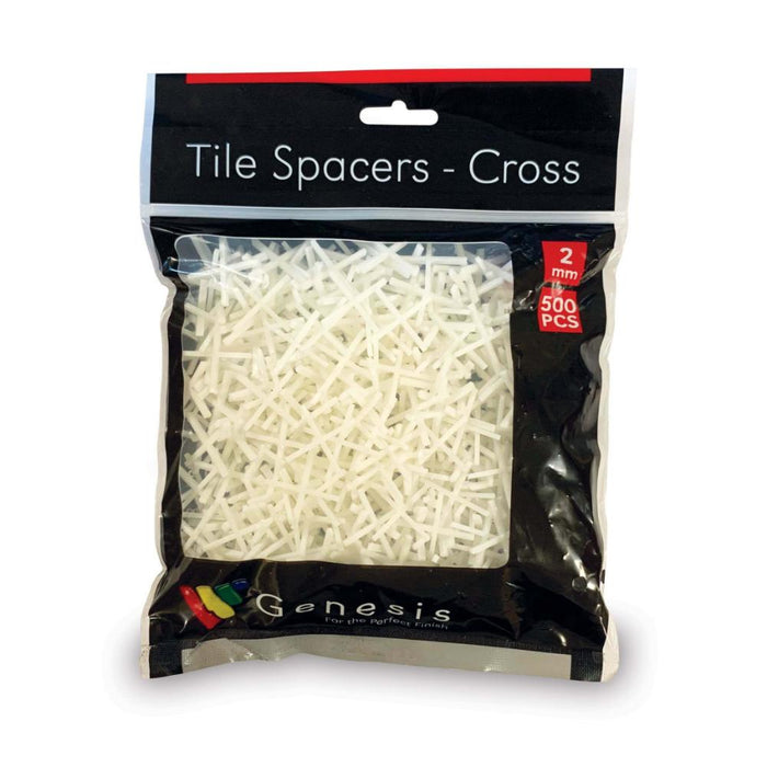 Splendour Spacer Cross - 500Pk (Box Qty 15) 2mm - Unbeatable Bathrooms