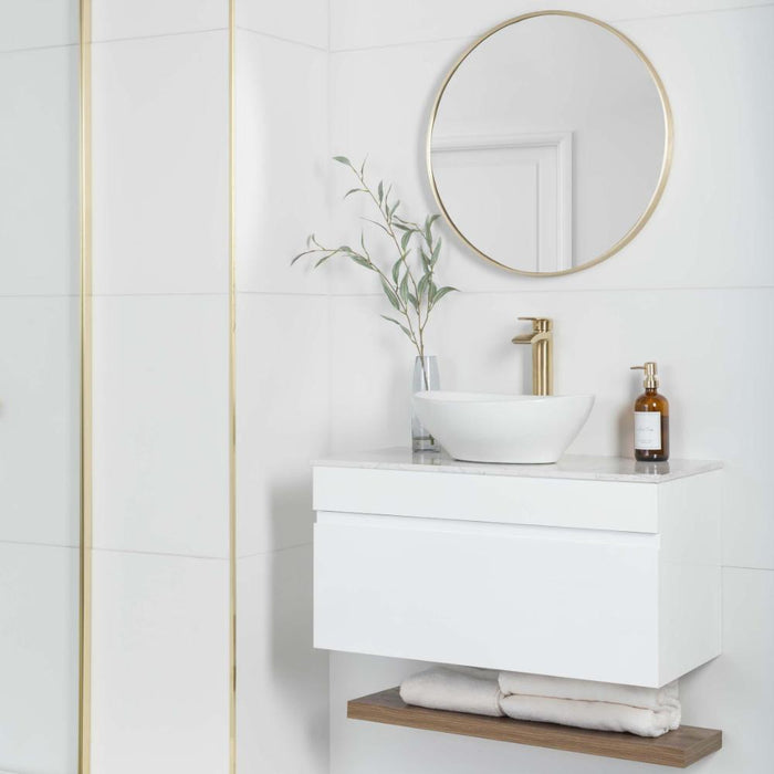 Splendour Alaska 1200x600 Mate White Matt Tiles - Unbeatable Bathrooms