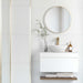 Splendour Alaska 1200x600 Mate White Matt Tiles - Unbeatable Bathrooms