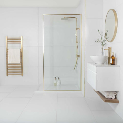 Splendour Alaska 1200x600 Mate White Matt Tiles - Unbeatable Bathrooms