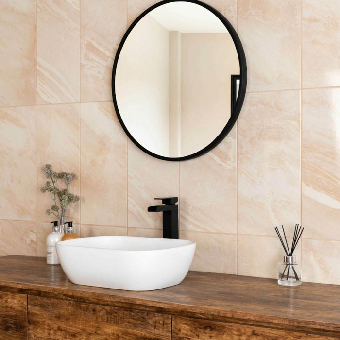 Splendour Alpes 500x250 Beige Marble Effect Tiles - Unbeatable Bathrooms