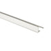 Splendour Aluminium Straight Edge Trim Bright Silver 6mm - Unbeatable Bathrooms