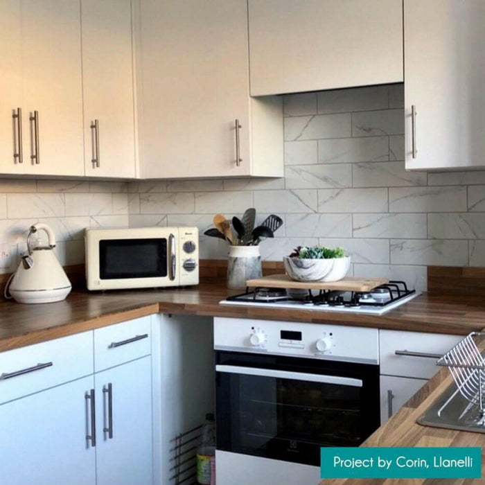 Splendour Apennine 300x100 Flat Matt Marble Effect Tiles - Unbeatable Bathrooms