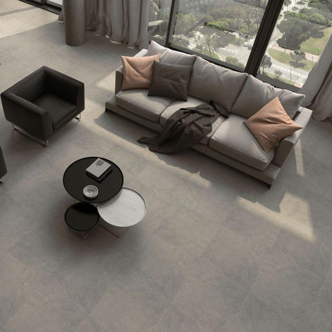 Splendour Atrium 600x600 Lubeck Concrete Effect Tiles - Unbeatable Bathrooms