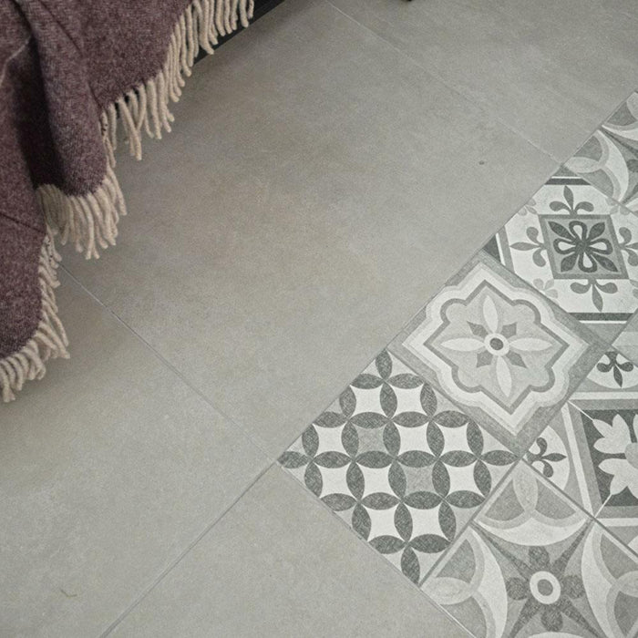 Splendour Atrium 600x600 Lubeck Concrete Effect Tiles - Unbeatable Bathrooms