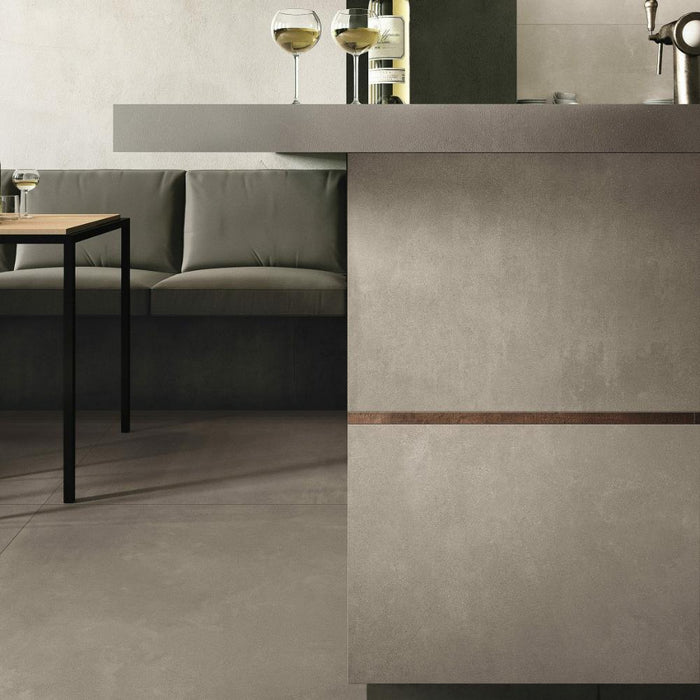 Splendour Azuma 900x900 G Grey Stone Effect Tiles - Unbeatable Bathrooms