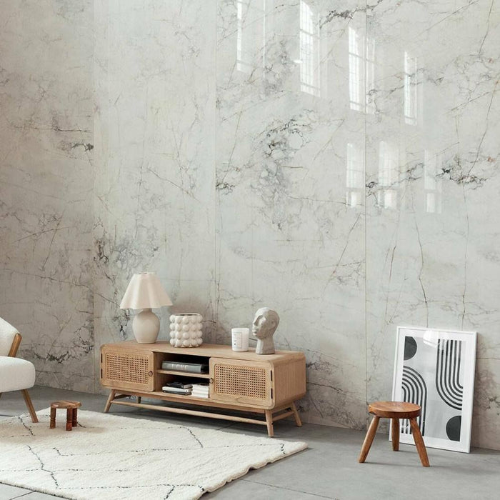 Splendour Balance 1198x598 Stone Polished Marble Effect Tiles - Unbeatable Bathrooms