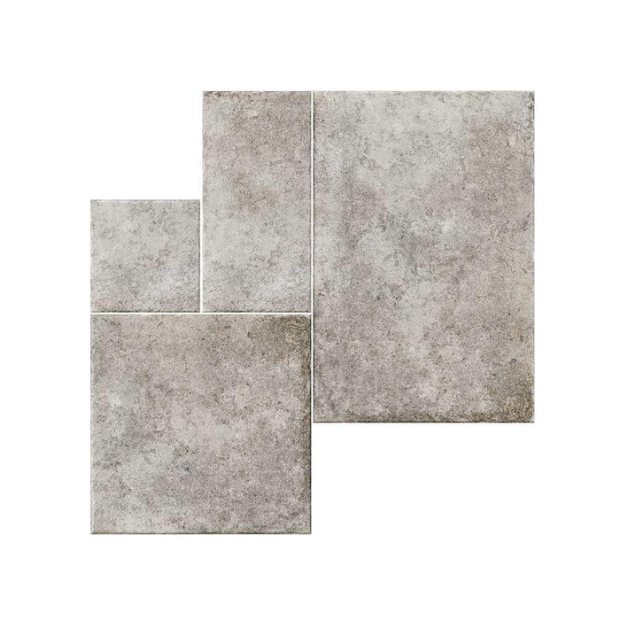 Splendour Borgogna 1000x870 Stone Effect Grey Modular Tiles - Unbeatable Bathrooms