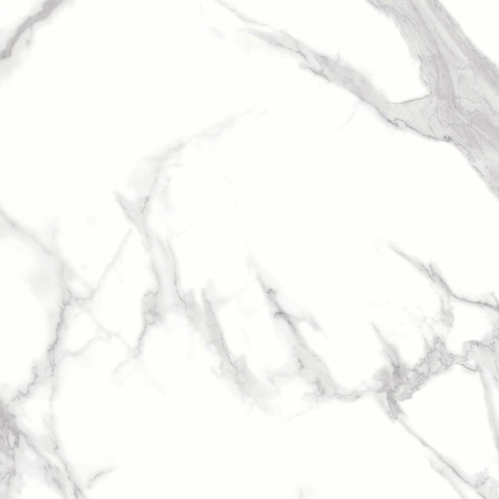 Splendour Bowness 995x995 Purity White Marble Effect Tiles - Unbeatable Bathrooms