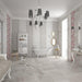 Splendour Burlington 472x472 Grey Floor Stone Effect Tiles - Unbeatable Bathrooms
