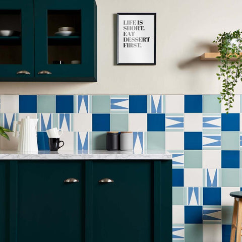 Splendour Candy 150x150 Blueberry Vogue Tiles - Unbeatable Bathrooms
