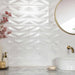 Splendour Carrara 750x250 Sky Axis Marble Effect Tiles - Unbeatable Bathrooms