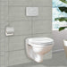 Splendour Concrete 300x600 Flower Light Grey 60x30 Concrete Effect Tiles - Unbeatable Bathrooms