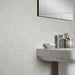 Splendour Concrete 297x297 Flower Light Grey Mosaic Concrete Effect Tiles - Unbeatable Bathrooms