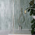 Splendour Fluted Travertino 1200x400 Jungle Green Decor Wall Tiles - Unbeatable Bathrooms