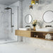 Splendour Forall 1200x600 White Matt Patterned Wall Tiles - Unbeatable Bathrooms
