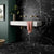 Splendour Genova 600x600 Black Matt Marble Effect Tiles - Unbeatable Bathrooms