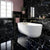 Splendour Genova 1200x600 Black Polished Marble Effect Tiles - Unbeatable Bathrooms