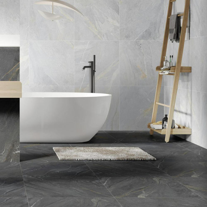 Splendour Granby 597x597 Stone Effect Wall And Floor Tiles - Unbeatable Bathrooms