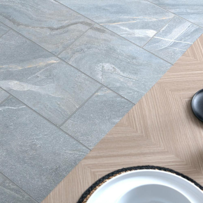 Splendour Granby 597x297 Stone Effect Wall And Floor Rectified Tiles - Unbeatable Bathrooms