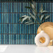 Splendour Kitkat 299x296 Blue Two Tone Mosaic Tiles - Unbeatable Bathrooms