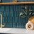 Splendour Kitkat 299x296 Blue Two Tone Mosaic Tiles - Unbeatable Bathrooms