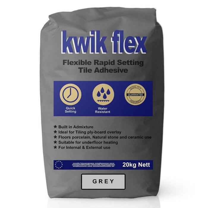 Splendour Kwik Flex Grey -20kg - Unbeatable Bathrooms