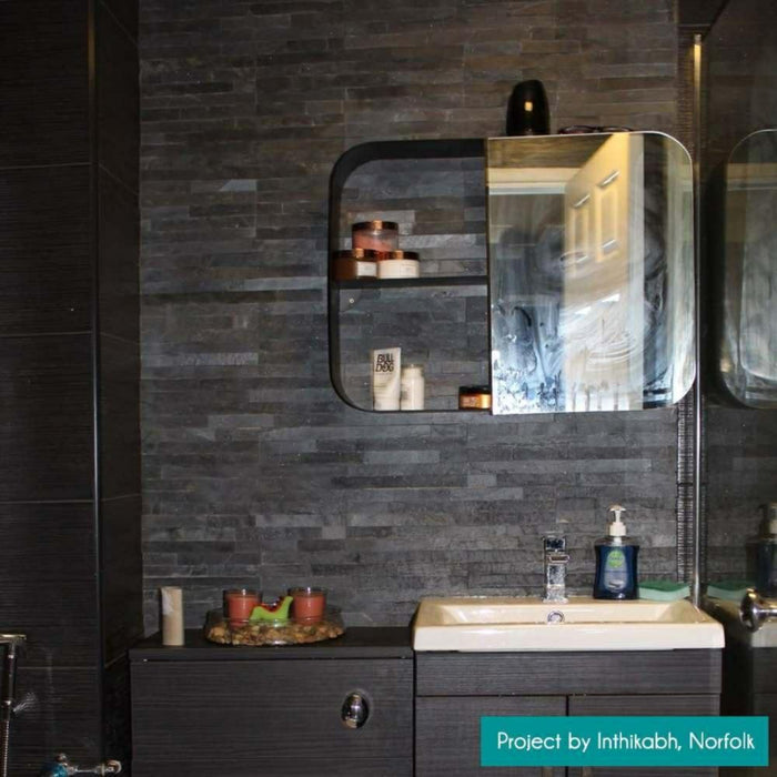 Splendour Ledgestone 300x150 Slate Split Face Tiles - Unbeatable Bathrooms