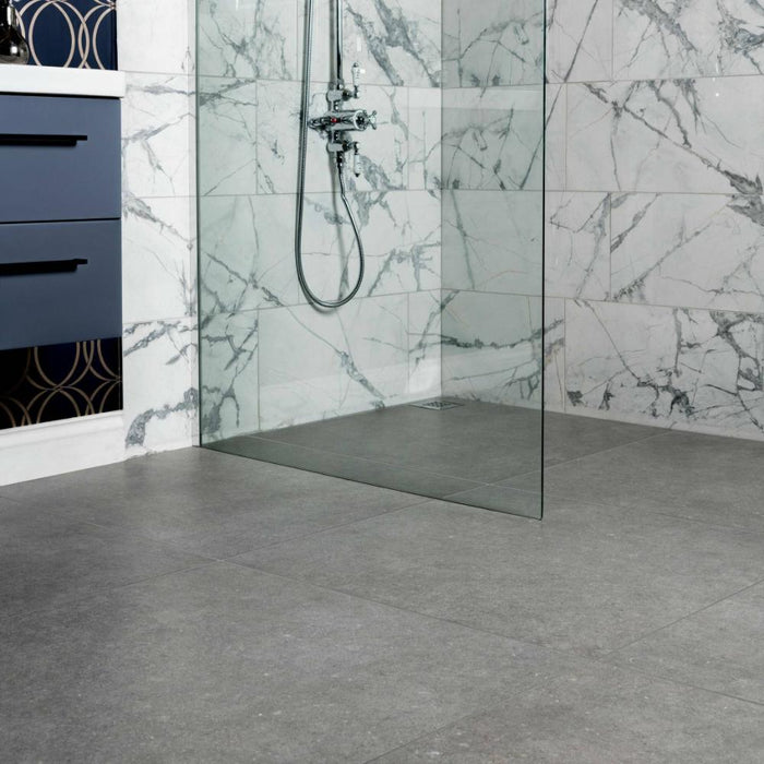 Splendour Loft Concrete 800x800 Effect Tiles - Unbeatable Bathrooms