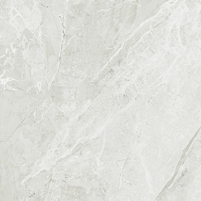 Splendour Makrana 600x600 Polished Marble Effect Tiles - Unbeatable Bathrooms