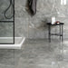 Splendour Makrana 600x600 Polished Marble Effect Tiles - Unbeatable Bathrooms